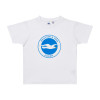 BHAFC White Toddler Dalton Crest Tee