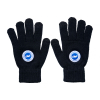 BHAFC Black Knitted Gloves
