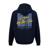 BHAFC Navy Tonal Back Print Hoodie