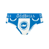Womens Striped BHAFC x Oddballs Briefs