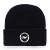 '47 Black Heavy Wool Blend Cuff Knit