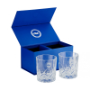 BHAFC Twin Pack Glass Tumblers