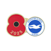 BHAFC 2025 Poppy Pin Badge