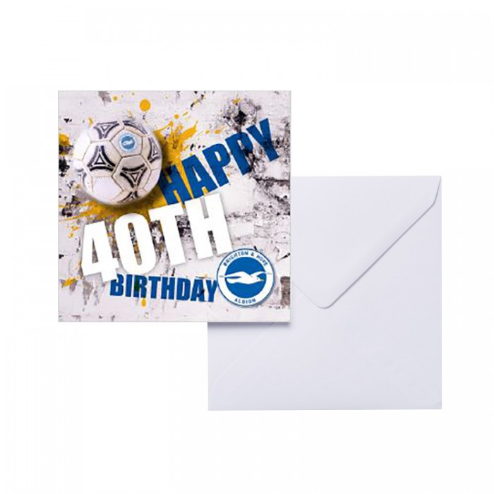 Greeting Card - 40th Birthday
