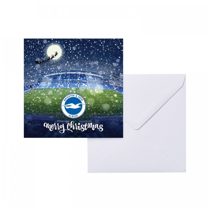 Xmas Card - Amex Stadium Santa Xmas Card - Amex Stadium Santa