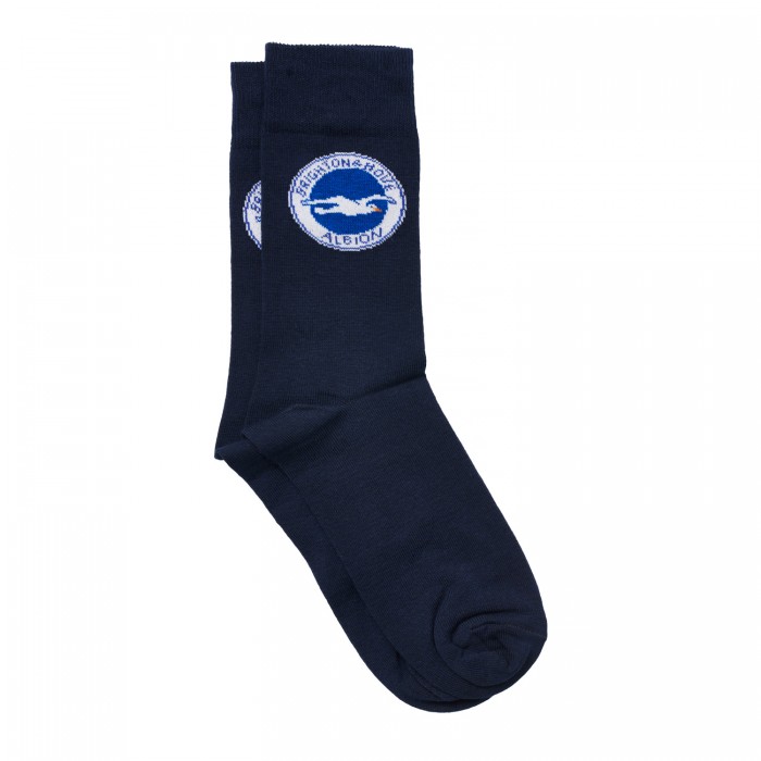 Crest Navy Dress Socks Crest Navy Dress Socks