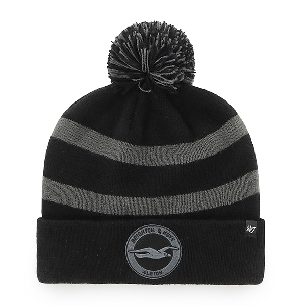 '47 Charcoal & Black Breakaway Cuff Knit Hat '47 Charcoal & Black Breakaway Cuff Knit Hat