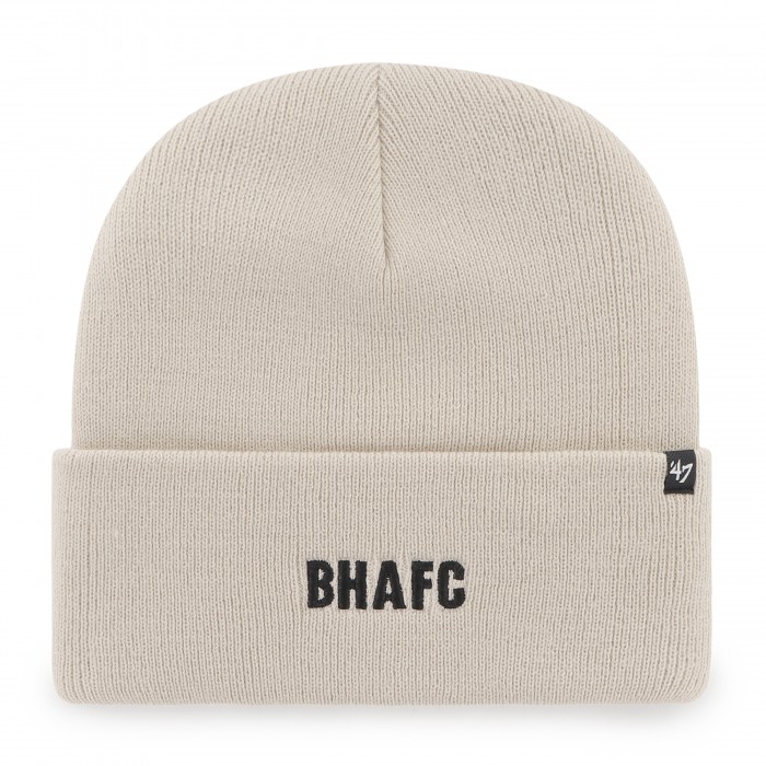 Stone bronx hat with BHAFC text and 47 brand