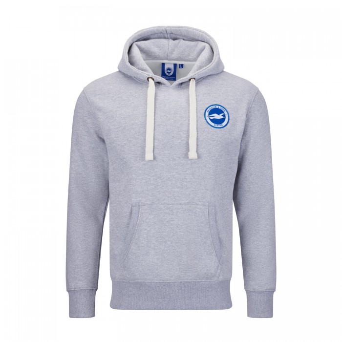 Grey Marl Club Essential Hoodie Grey Marl Club Essential Hoodie