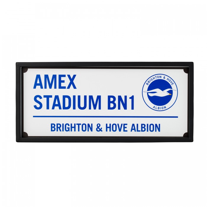 LED Brighton & Hove Albion Street Sign