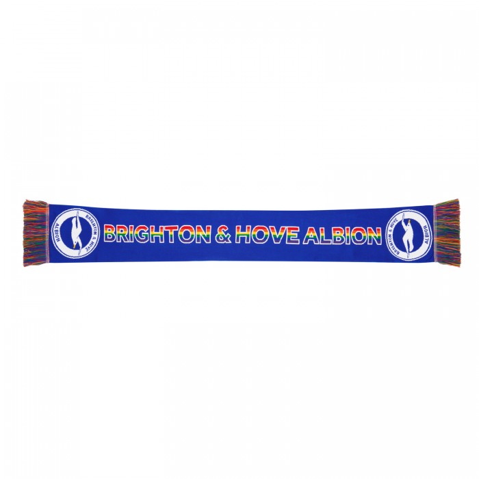 Brighton & Hove Albion Premium Pride Scarf Brighton & Hove Albion Premium Pride Scarf