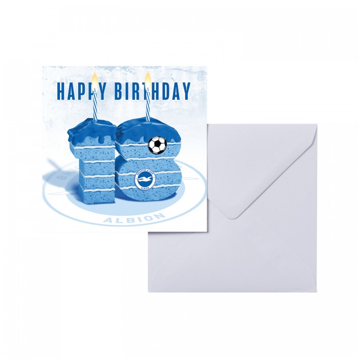 Greeting Card - Birthday Age 18 Greeting Card - Birthday Age 18