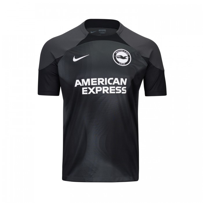 black GK long sleeve shirt, features tonal crest and Amex sponsor logo