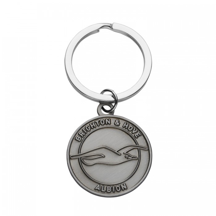 BHAFC Antique Silver Crest Keyring BHAFC Antique Silver Crest Keyring