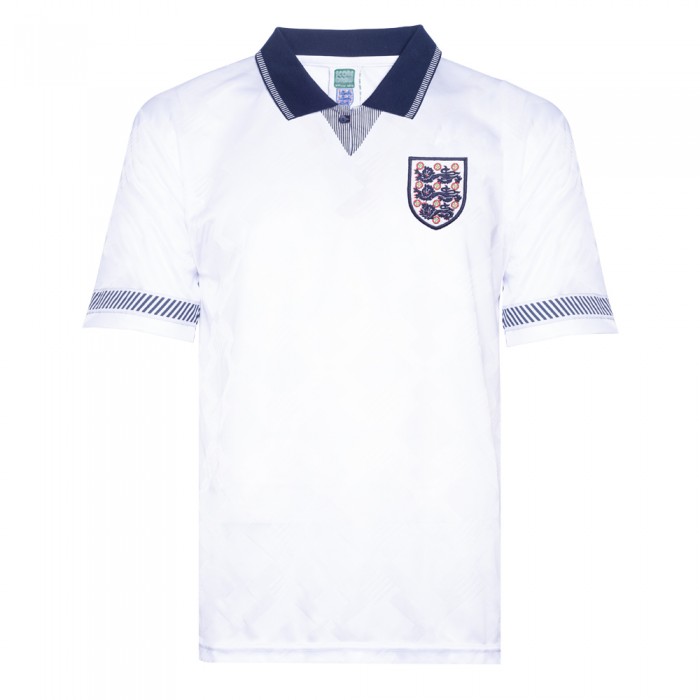 England 1990 World Cup Finals Retro Shirt