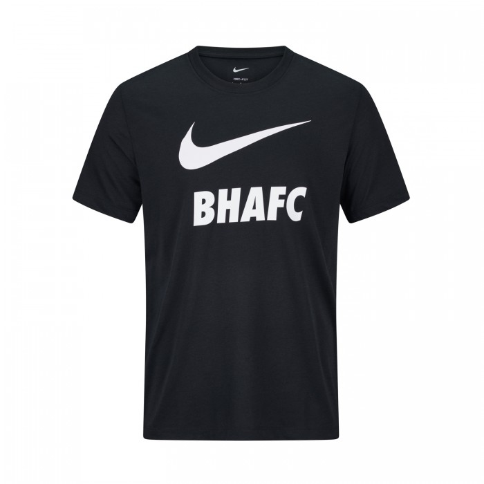 Youth Nike BHAFC Black Swoosh Tee Youth Nike BHAFC Black Swoosh Tee