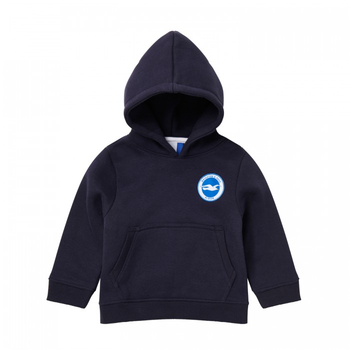 Infant Navy Club Essential Hoodie Infant Navy Club Essential Hoodie