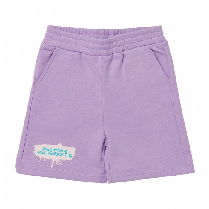 Junior Lilac Grafitti Shorts