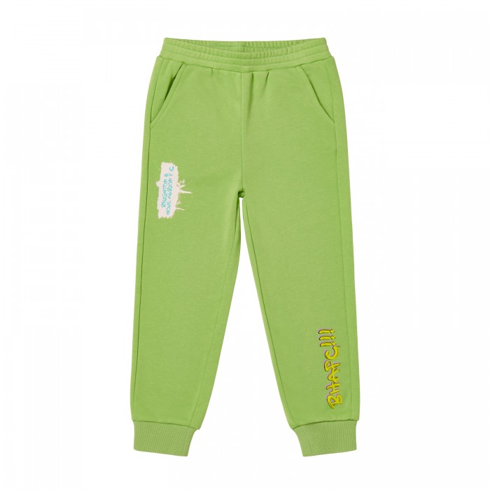 Junior Lime Grafitti Joggers Junior Lime Grafitti Joggers