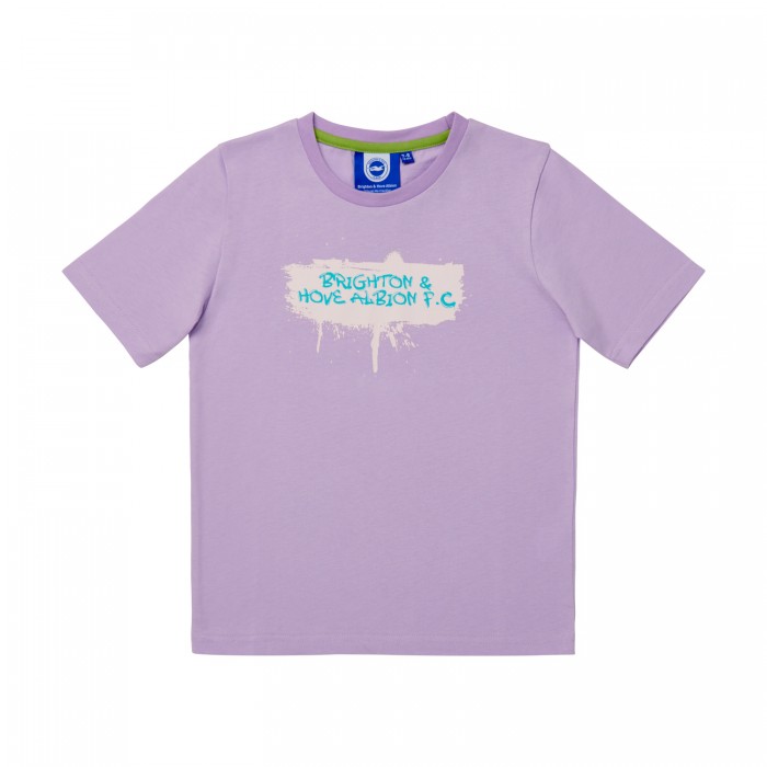 Junior Lilac Grafitti Tee Junior Lilac Grafitti Tee