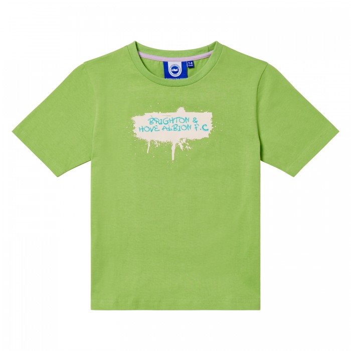 Junior Lime Grafitti Tee Junior Lime Grafitti Tee