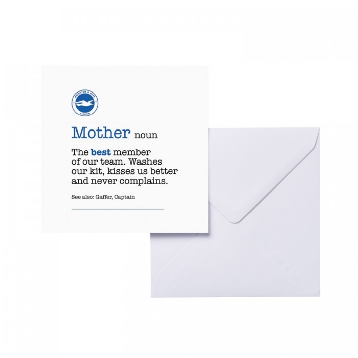 Greeting Card - Mothers Day Noun Greeting Card - Mothers Day Noun