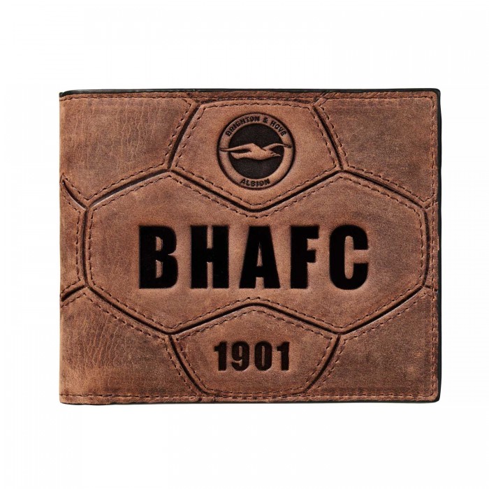 BHAFC Brown Football Wallet