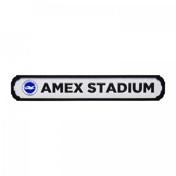 BHAFC Wooden Embossed Street Sign