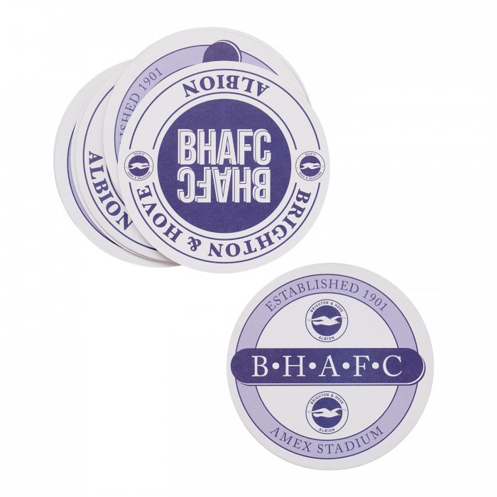 BHAFC 10 Pack Beer Mats BHAFC 10 Pack Beer Mats