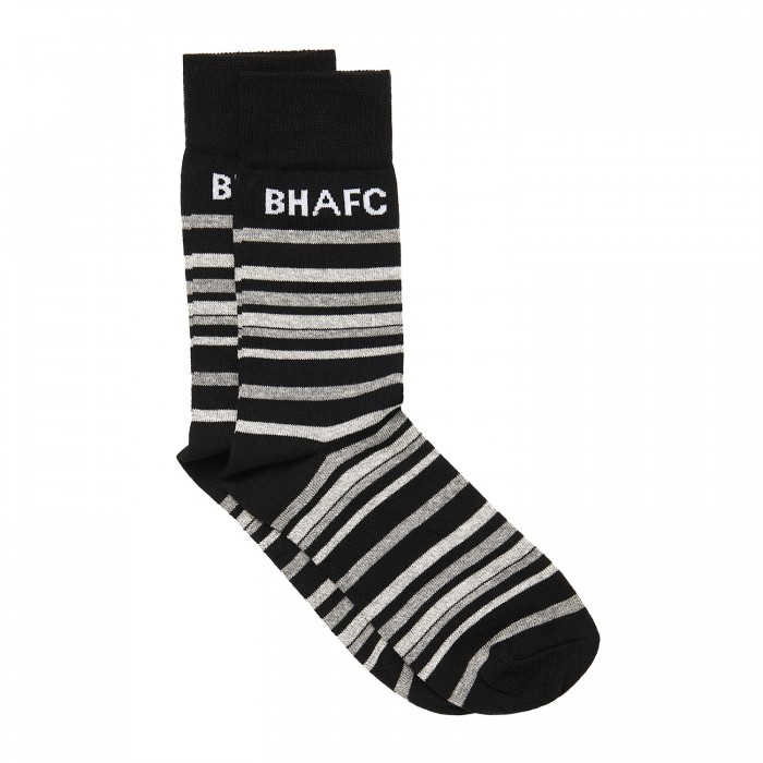 BHAFC Black Mono Stripe Socks BHAFC Black Mono Stripe Socks