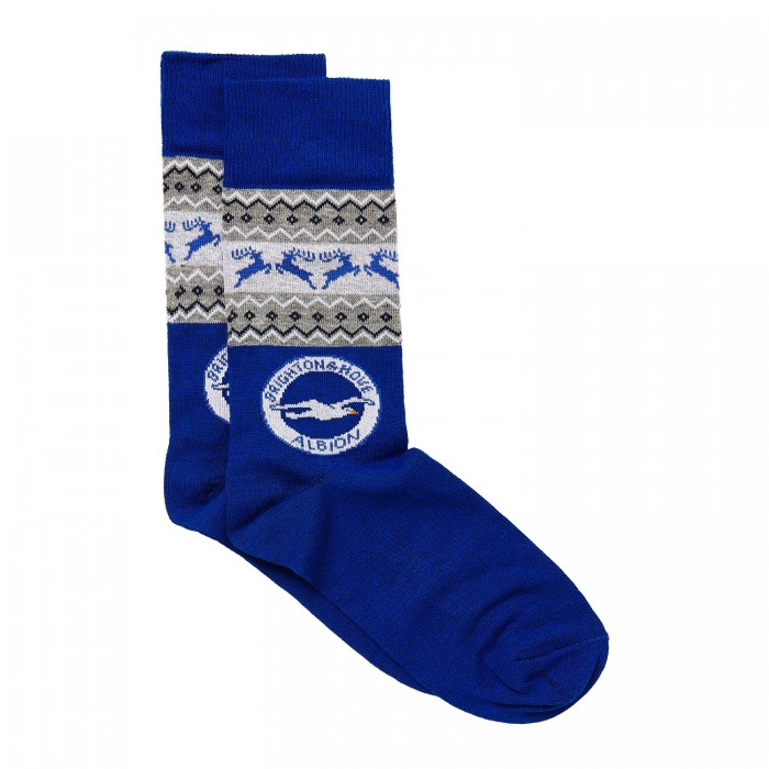 BHAFC Christmas Fairisle Socks