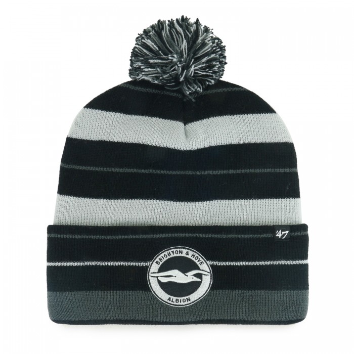'47 Black Power Line Cuff Knit Hat '47 Black Power Line Cuff Knit Hat