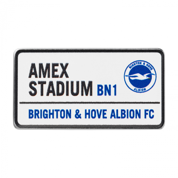 BHAFC Street Sign Pin Badge BHAFC Street Sign Pin Badge