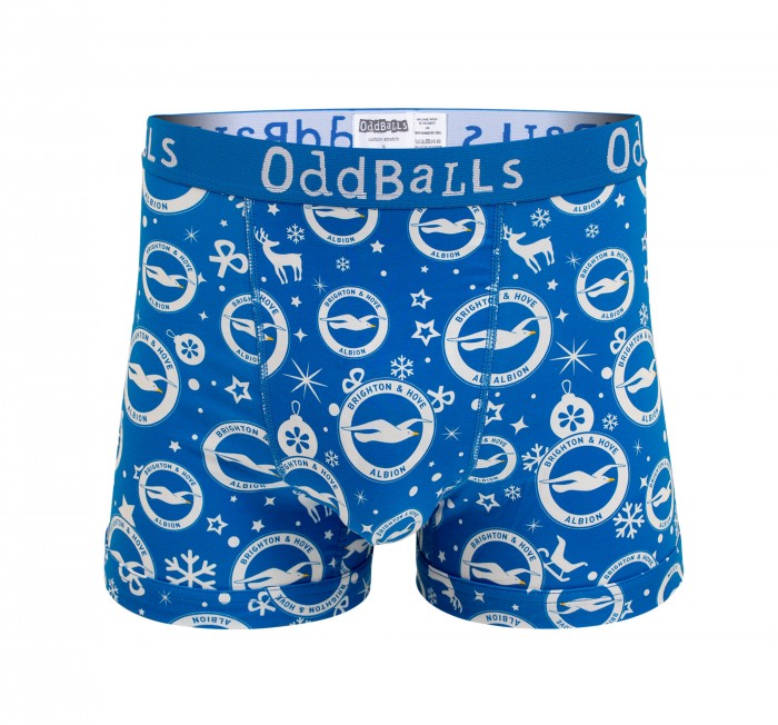 Adult Christmas BHAFC x Oddballs Boxer Shorts