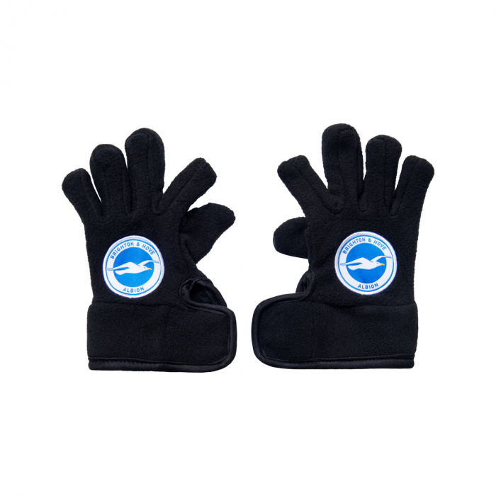 BHAFC Kids Black Fleece Gloves