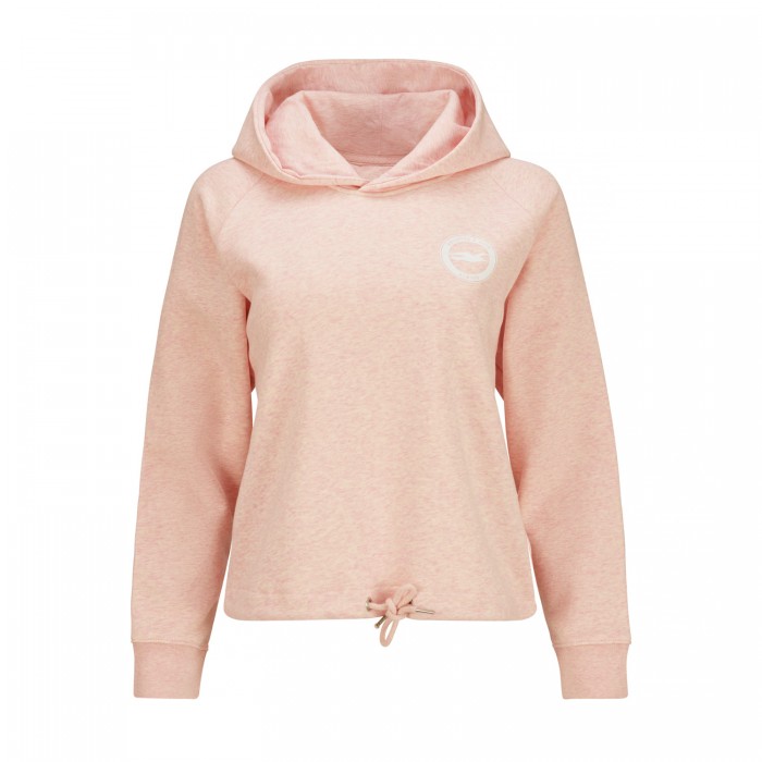 Womens Cream Heather Organic Hoodie Womens Cream Heather Organic Hoodie