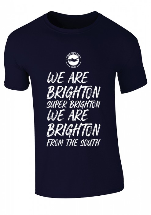 2425 - BHAFC Navy We Are Brighton Tee