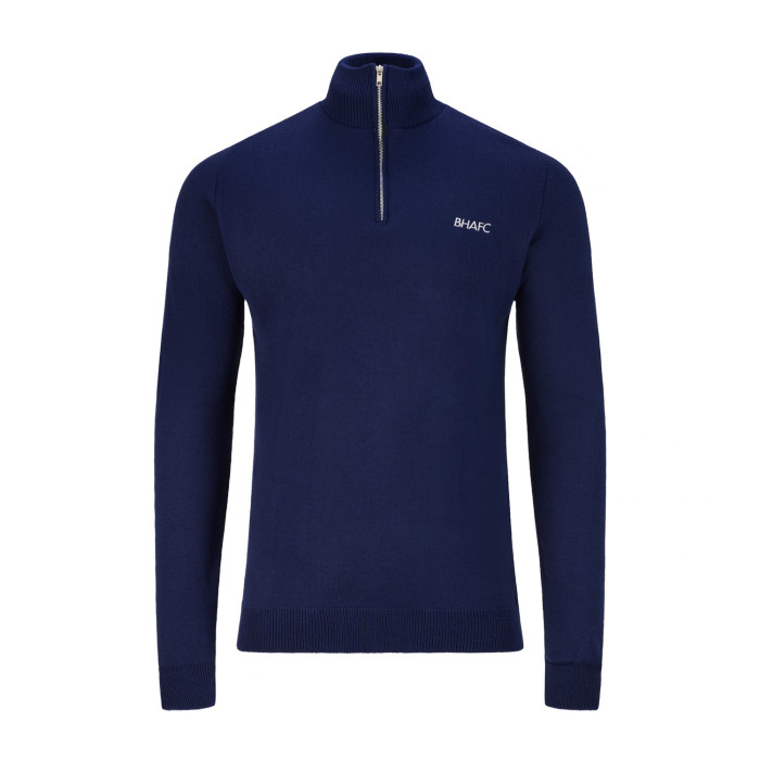 BHAFC Navy 1/4 Zip Sweater BHAFC Navy 1/4 Zip Sweater