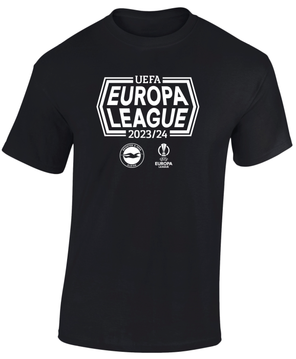 BHAFC UEFA Europa League Black Tee