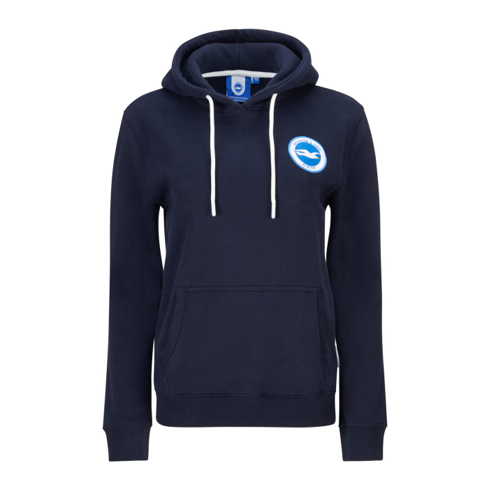 Womens Navy Club Essential Hoodie