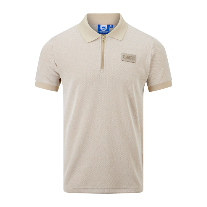 BHAFC Crucial Oat Zip Polo BHAFC Crucial Oat Zip Polo