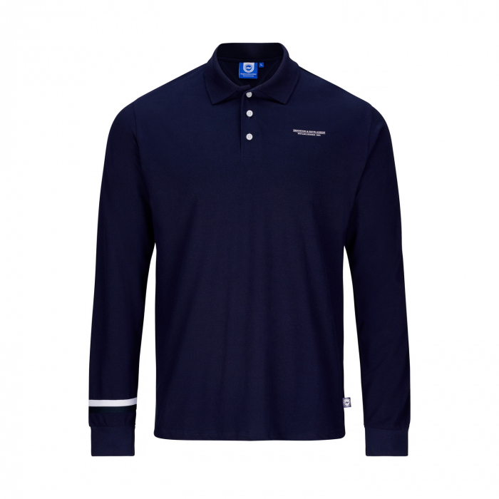 BHAFC Navy Signature Long Sleeve Polo BHAFC Navy Signature Long Sleeve Polo