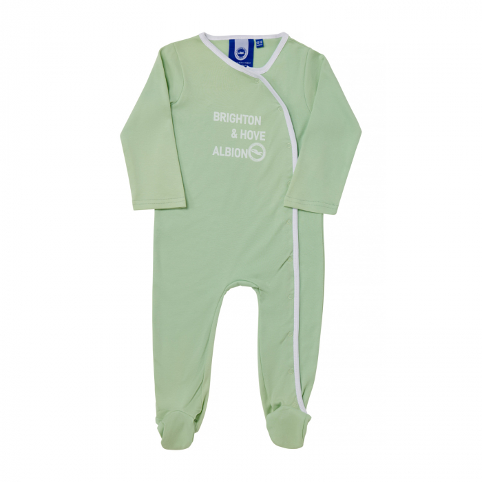 BHAFC Mint Text Sleepsuit BHAFC Mint Text Sleepsuit