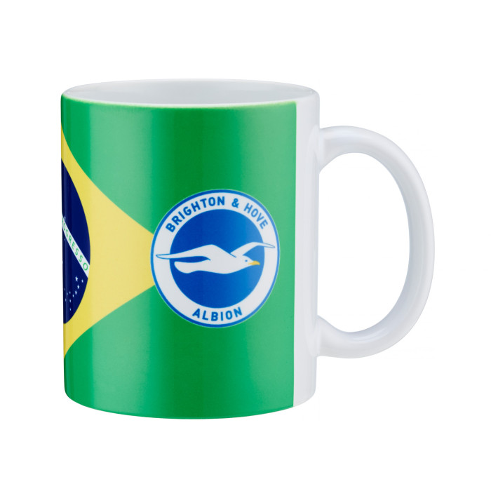 Brazil Flag/Crest Mug 