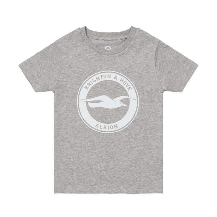 Junior Grey Organic Tee Junior Grey Organic Tee