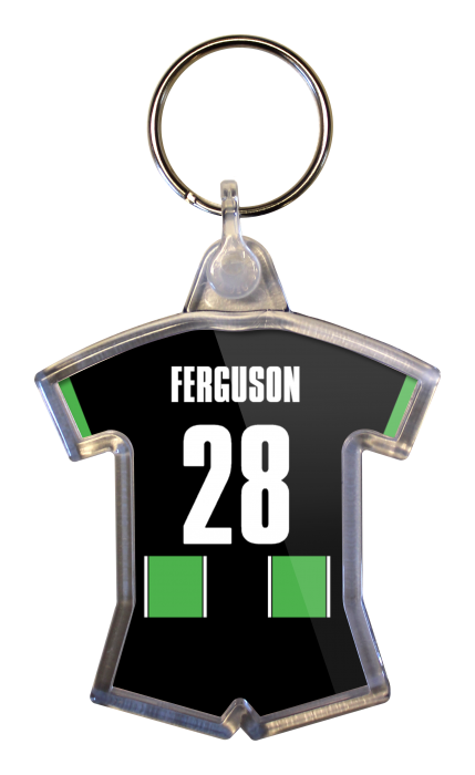 Ferguson Away Shirt Keyring 