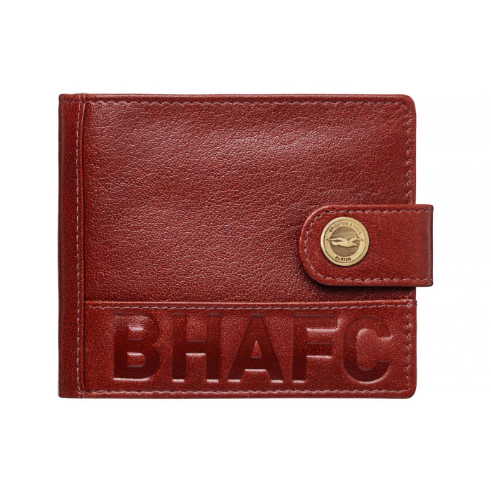 BHAFC Brown Debossed Wallet