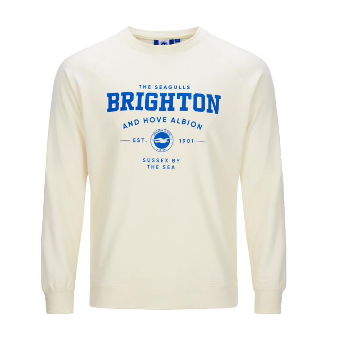 BHAFC Off-White Leisure Sweatshirt BHAFC Off-White Leisure Sweatshirt