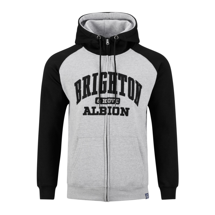 BHAFC Grey & Black Text Hoodie BHAFC Grey & Black Text Hoodie
