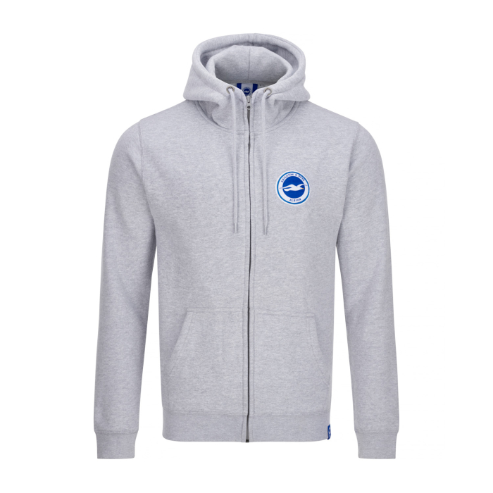 BHAFC Grey Back Print Hoodie